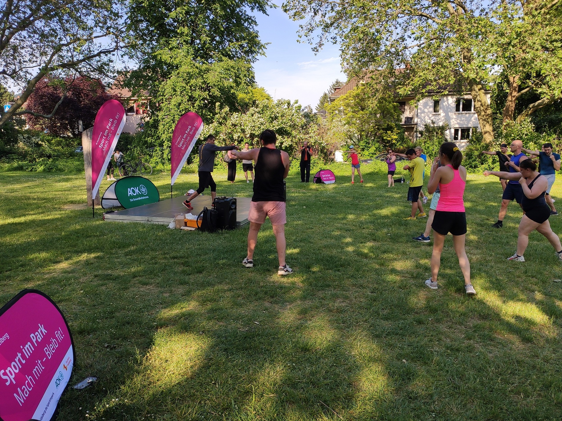 "Sport im Park" – Mach mit! – Bleib fit!