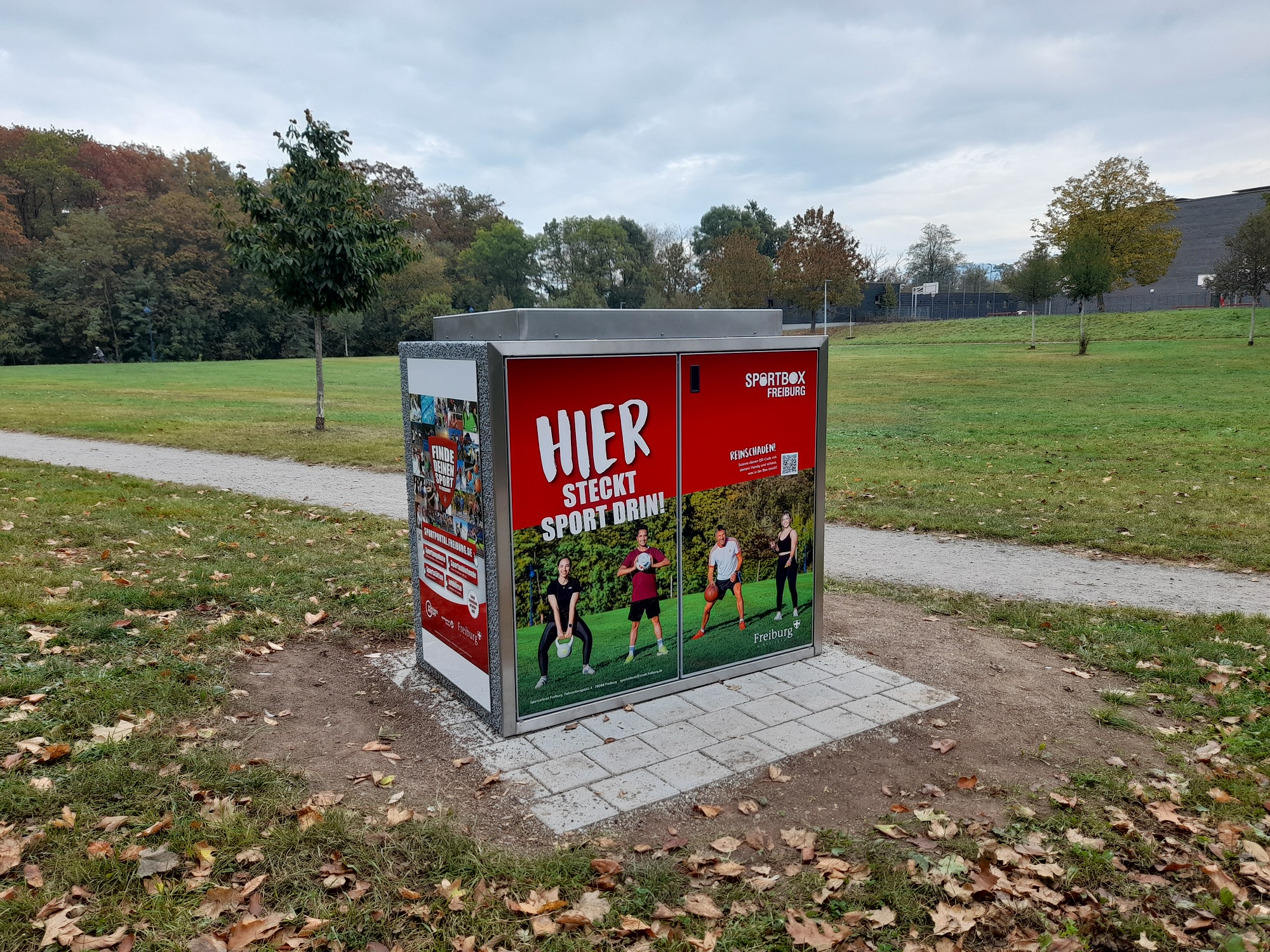 Sportboxen für die Freiburger Bevölkerung